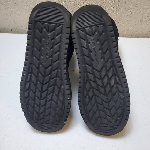Koolaburra by UGG Black Suede Boots Short Black Women's Size 8 - Picture 6 of 10